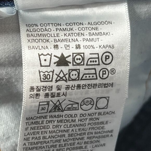 Levi's Jeans Mens 505 Regular Fit 40x32 Dark Stonewash Blue‎ 505 Straight Cotton - Picture 8 of 11